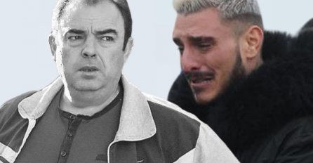 DARKO LAZIĆ NAKON OČEVE SAHRANE OTPUTOVAO U DRUGU DRŽAVU: Pjevač u crnini i sa suzama u očima poručio SAMO JEDNO