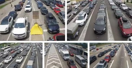 DANAS NA SNAGU STUPAJU NOVE MJERE: KILOMETARSKE KOLONE, ČEKANJE 5 SATI i nestvaran prizor na ulazu u Srbiju