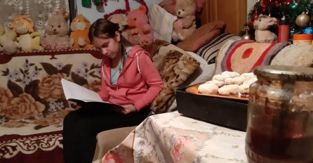 MILICA (13) ŽIVI SA 25 EURA MJESEČNO I BRINE O BOLESNOM OCU: Kuća se ruši, nedostaje svega, ali ona IMA POSEBAN DAR