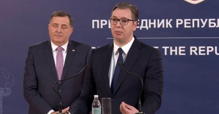 VUČIĆ JUTROS OTKRIO U KAKVOM JE STANJU MILORAD DODIK: "Nije idealno"