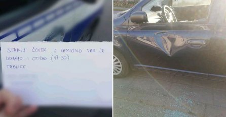 ŽENA U SRBIJI NA PARKINGU ZATEKLA UNIŠTEN AUTOMOBIL I OVU PORUKU: Uslikala da svi vide, "STARI ČOVJEK VAS JE..."