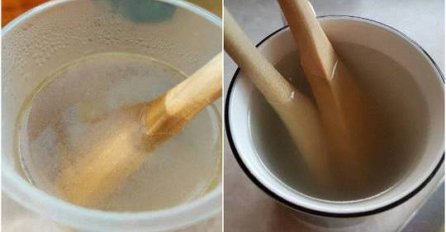 ZGROZIĆETE SE! Potopila je drveni pribor u KLJUČALU VODU! Stajao je par minuta, a rezultat je ŠOKIRAO SVE