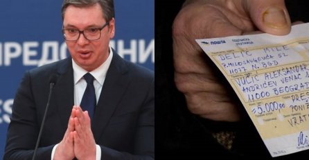 NOVOGODIŠNJI POKLON, PENZIONER VEĆ DRUGI PUT VRAĆA NOVAC VUČIĆU: To nije pomoć, već poniženje