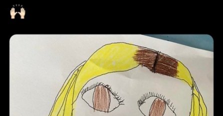 UČENICA NACRTALA UČITELJICU, ALI JEDAN DETALJ NA SLICI JE OSRAMOTIO: Mislila je da djeca ne primijete, VIDITE LI?