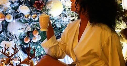 NAJBOGATIJA SRPKINJA OKITILA KUĆU, LIDIJA POKAZALA IRVASE, UKRASE I JELKU: Ali čekajte da vidite 1 detalj (FOTO)