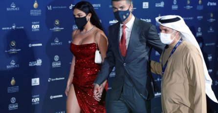 SVI SU U NJU GLEDALI: Na dodjeli nagrade Georgina Rodriguez u crvenoj haljini ukrala pozornost