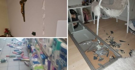 "VIKALA SAM IZ SOBE DA PROVJERIM JE LI MI KĆI DOBRO": Ljudi istrčali na ulice, POGLEDAJTE SLIKE NAKON ZEMLJOTRESA