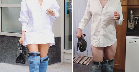 IMITIRAO JE ODJEĆU POZNATIH, ŽENE PLAČU OD SMIJEHA: Ali čekajte dok vidite imitaciju broj 3! HIT GODINE