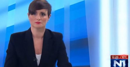 Da se naježiš: Snimak hrvatske voditeljice dok se studio ljulja digao društvene mreže na noge - NEVJEROVATNA ŽENA