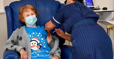 Margaret Keenan, prva pacijentica koja je dobila vakcinu Pfizer, dobiva i drugu!