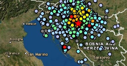 Novi potresi zatresli, jedan je bio 4.8 stepeni po Richteru! 