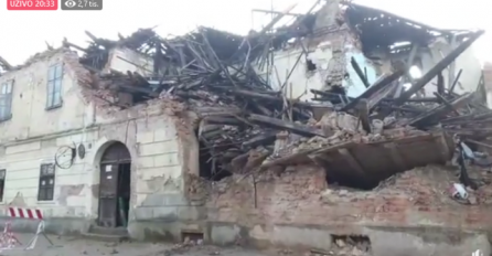 HRVATSKU JUTROS PROBUDILI POTRESI: Pogledajte kako trenutno izgleda PETRINJA (VIDEO)