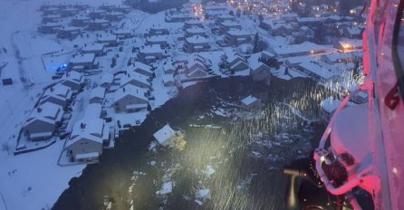 KATASTROFA U NORVEŠKOJ: U blatu nestale kuće i desetak ljudi, ostale stanovnike mogu izvući samo helikopterom