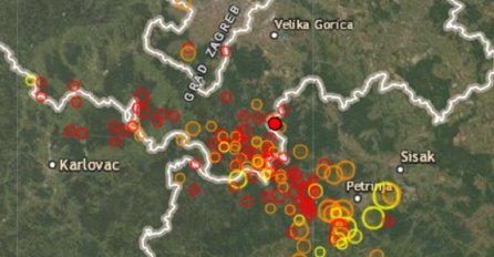 Seizmološka služba Hrvatske objavila: Ovo je ukupan broj zemljotresa od 28. decembra