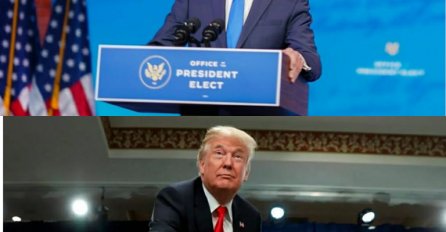 U duelu novogodišnjih poruka Trump o prošlosti Biden o budućnosti građana!