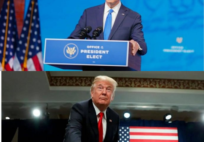 U duelu novogodišnjih poruka Trump o prošlosti Biden o budućnosti građana!