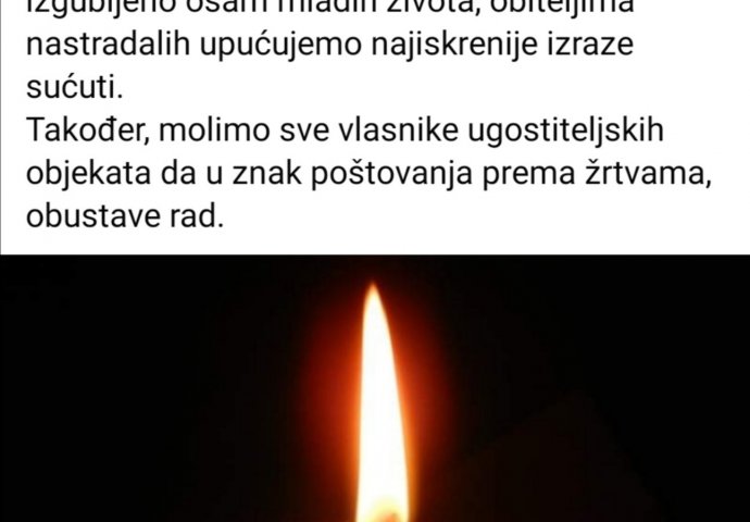 POTVRĐENO NA FACEBOOK STRANICI NAČELNIKA POSUŠJA: Obiteljima nastradalih upućujemo najiskrenije izraze sućuti