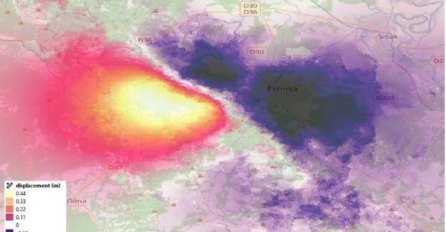 Razmjere zemljotresa u Petrinji: Sateliti pokazuju tonjenje tla