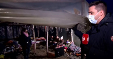 Tužne scene iz Petrinje: Porodica već četvrtu noć u plasteniku