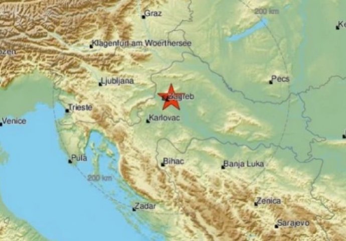 Novi zemljotres pogodio Hrvatsku jutros!