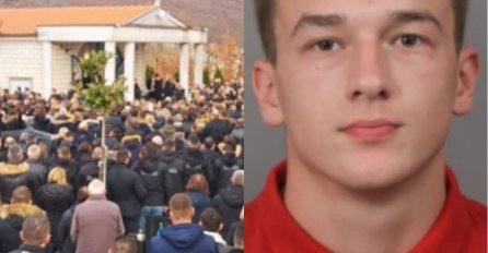 POČELA SAHRANA STJEPANA JUKIĆA: Rijeka ljudi se okupila, suze i bolni uzdasi za mladićem