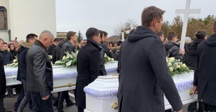 TUGA U BIH: Prijatelji nose bijele lijesove, odjekuju suze i jecaji