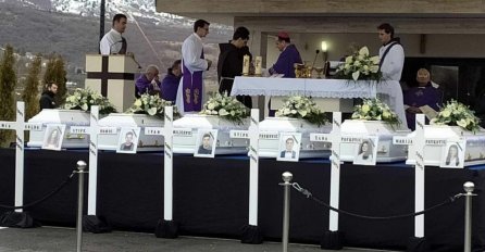 TUGA I BOL, I BISKUP PLAKAO: Sahranjeno šestero tragično preminulih u novogodišnjoj noći