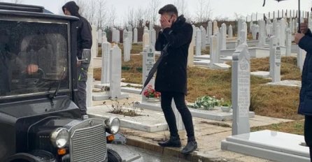 KENAN TAHIROVIĆ SAHRANIO OCA: Zadrugar uništen bolom, suze nije mogao da obuzda! 