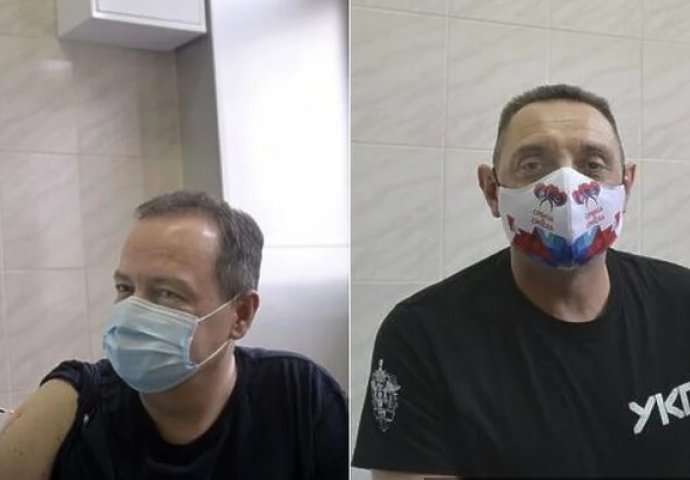 Srbijanski političari Ivica Dačić i Aleksandar Vulin primili rusku vakcinu protiv korone
