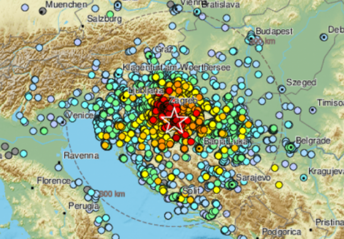 PRVI PODACI O NOVOM ZEMLJOTRESU U HRVATSKOJ! INFORMACIJE UPRAVO OBJAVLJENE: Bio je jačine 5 stepeni po Richteru