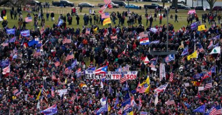 Hiljade Trumpovih pristalica na skupu u Washingtonu