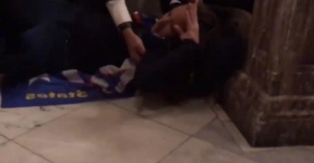 STRAVIČNI SNIMCI IZ VAŠINGTONA Ovako je upucana žena u zgradi Kongresa (UZNEMIRUJUĆI VIDEO)