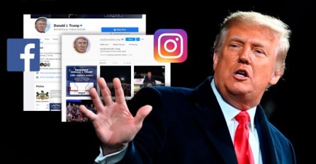 Trump blokiran na Facebooku i Instagramu do daljeg