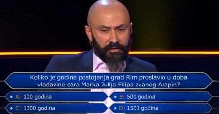 IGOR ODUSTAO NA PITANJU ZA 250.000 KUNA: Da li vi znate odgovor?