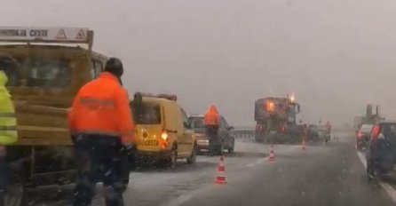 SUDAR NA AUTOPUTU: Upozorenje vozačima koji se kreću ovom dionicom! (FOTO)