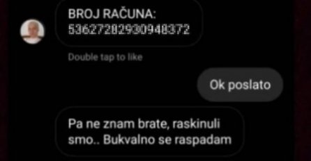VOJAGE TRAŽIO OD FANA 300 EURA DA OTKRIJE RAZLOG RASKIDA SA BRESKVICOM: Kad mu je uplaćeno SAMO JE OVO NAPISAO