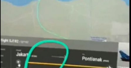  Objavljen dramatični snimak trenutka kad je avion počeo da pada