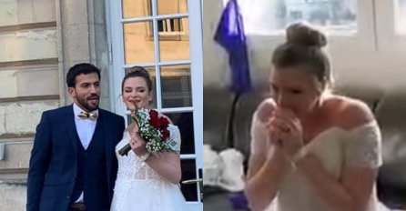 Barbara iz Petrinje se udala nakon zemljotresa: Pogledajte šta se desilo na vjenčanju, MLADENKA SJELA I POČELA PLAKATI