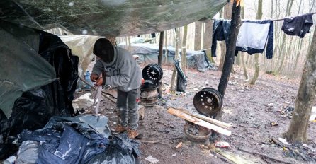 Pogledajte prizore: Migranti se nastanili u šumi kod Velike Kladuše