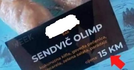 Ovo je sendvič od 15 KM koji možete pojesti na Jahorini