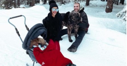 VELJKO I NJEGOVA ŽENA UŽIVAJU NA KOPAONIKU, a evo ko im je UPRAVO STIGAO: BOGDANA ODMAH OBJAVILA SLIKU, EVO KO ČUVA ŽELJKA