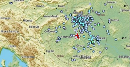 JOŠ SE TRESE! TOKOM NOĆI 9 ZEMLJOTRESA KOD PETRINJE: NAJJAČI JE BIO MAGNITUDE 3.1 STEPEN PO RICHTERU