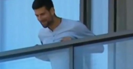 POLICIJA REAGOVALA ZBOG ĐOKOVIĆA: Teniser izašao na terasu, a onda haos (VIDEO)
