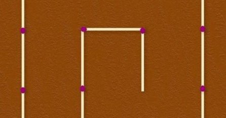 Mozgalica: Zadatak sa šibicama koji će vas namučiti