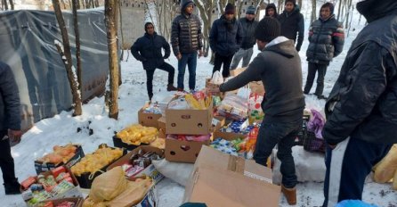 Migranti se smrzavaju na otvorenom u šumama oko Velike Kladuše