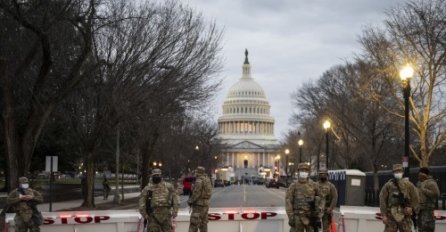 Prekinuta blokada američkog Capitola, požar zahvatio sklonište za beskućnike