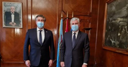 PLENKOVIĆ SA ČOVIĆEM: Zagreb zabrinut zbog izbora u Mostaru, traži zaštitu integriteta glasanja