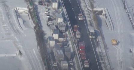 Nezapamćeni lančani sudar na autoputu: Slupalo se preko 130 vozila, 1 osoba poginula u Japanu