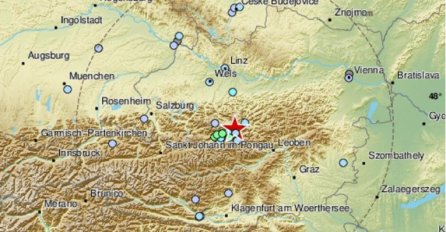 POTRES MAGNITUDE 4.5 POGODIO JUTROS AUSTRIJU: Stigle prve vijesti, "KUĆA SE ZATRESLA"