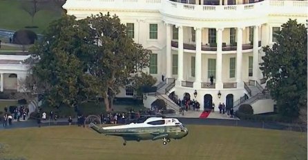 Pogledajte trenutak kad je Donald Trump zadnji put napustio Bijelu kuću